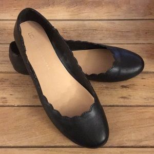Lauren Conrad Black ballet flats